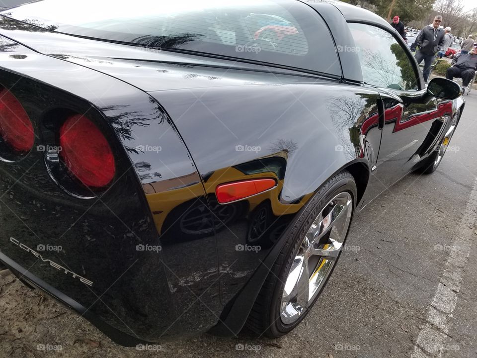 black corvette