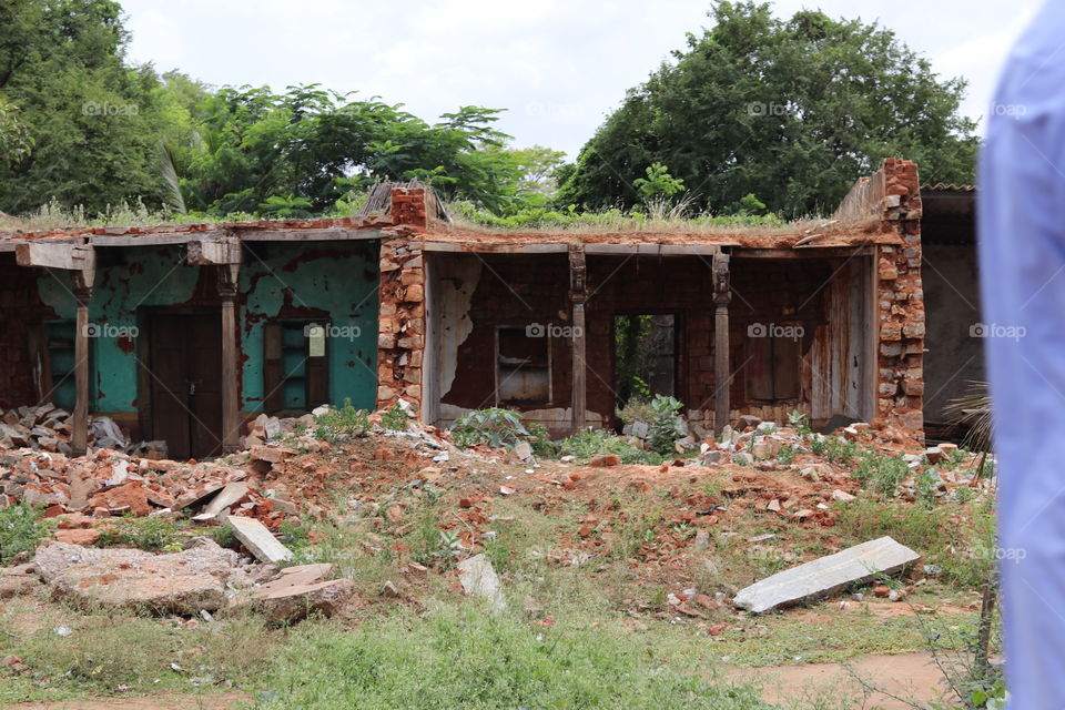 abandoned building