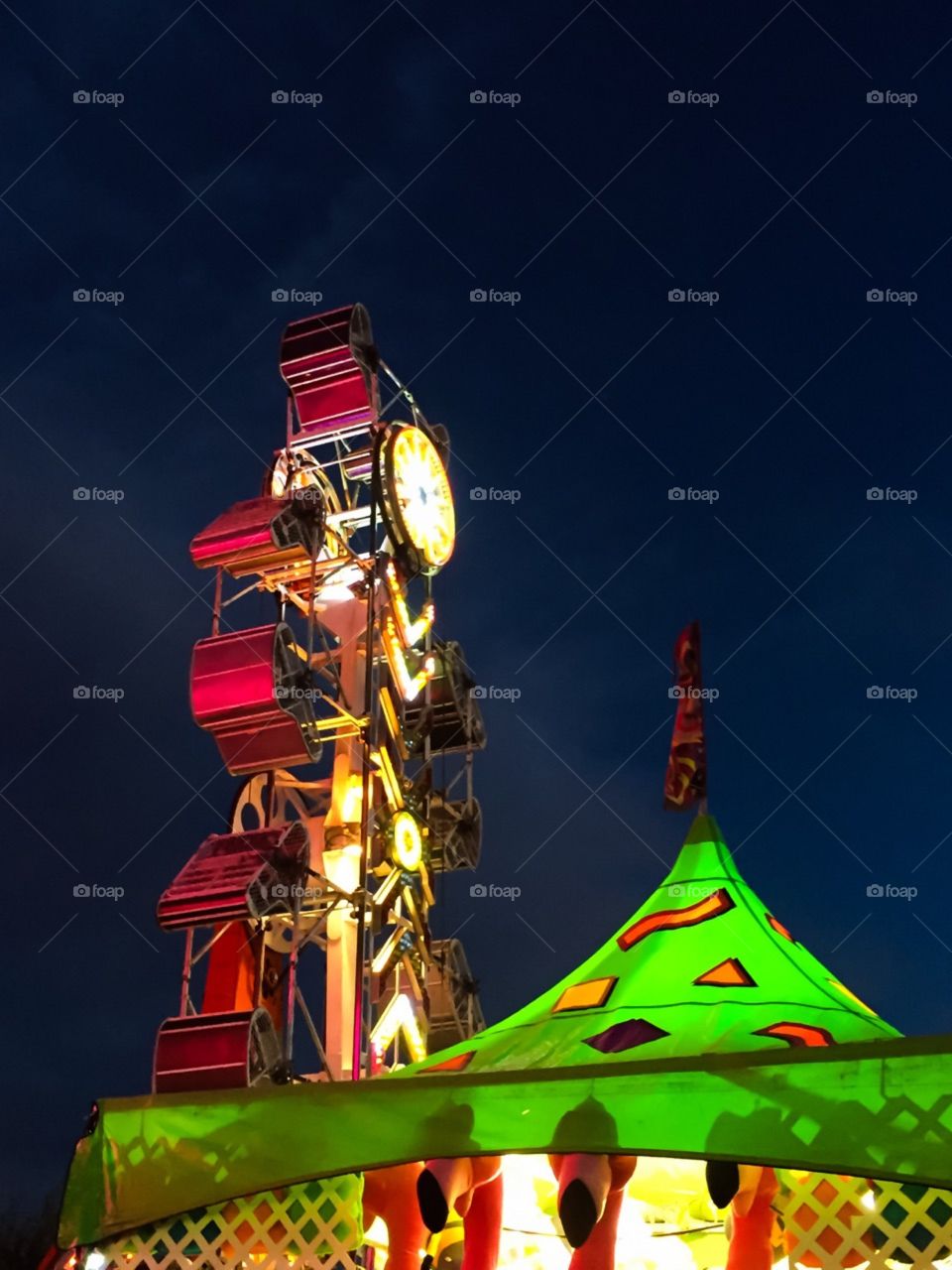 Carnival 🎡 in my town. 