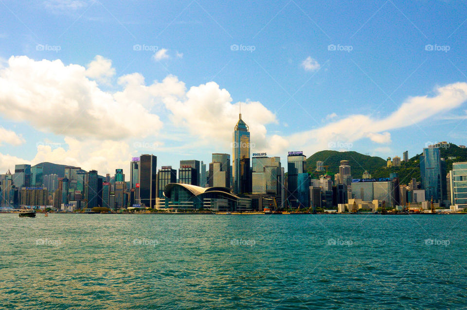 Hong Kong skyscrapers