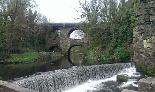 waterfall bridge