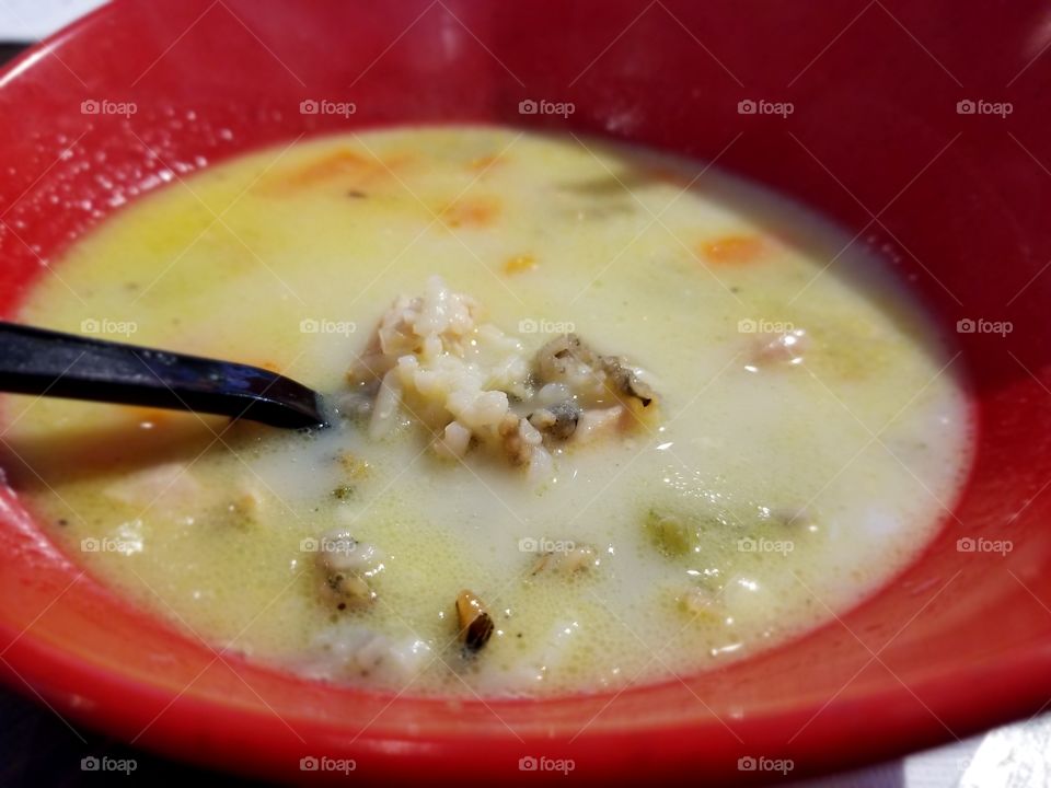 chicken and wild rice soup