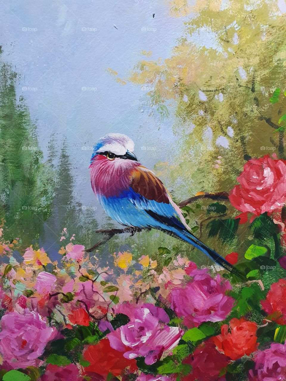 Bird painting