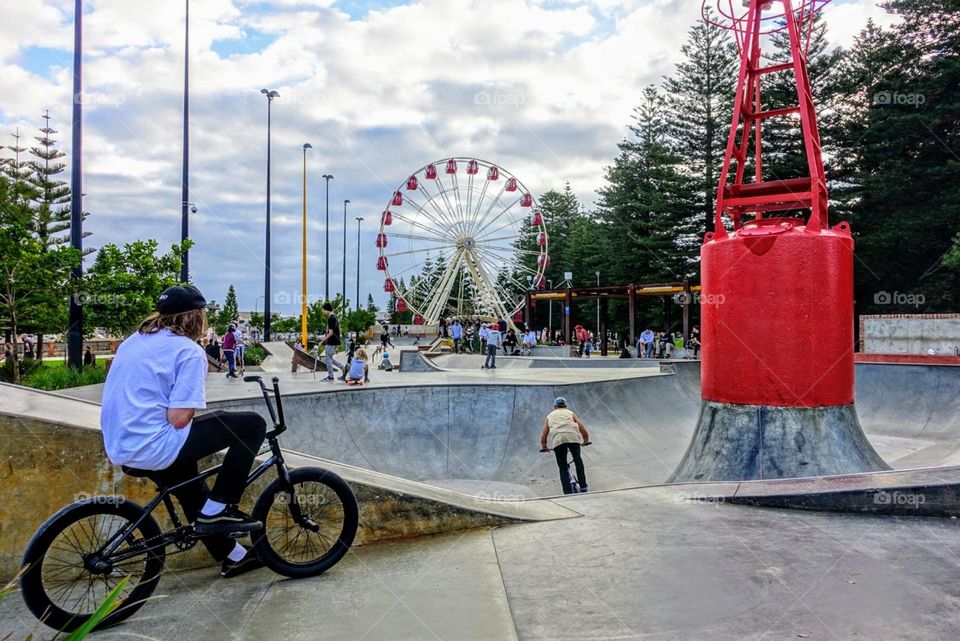Bicycles to entertain the youth!