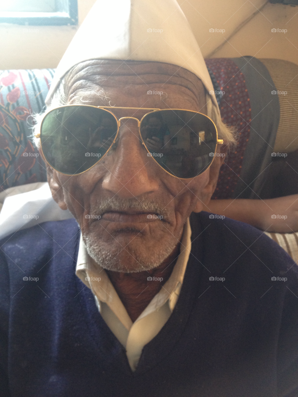 old goggles wrinkles grandpa by prerna.chavan