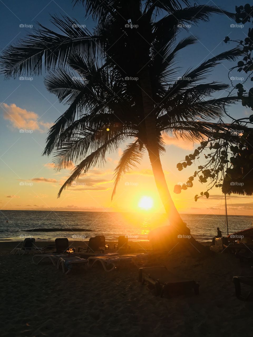 Sunrise in beautiful Punta Cana