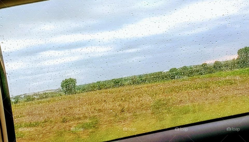 Nature is precious and raining it's more precious because it's the rain that makes every flowers bloom 😍