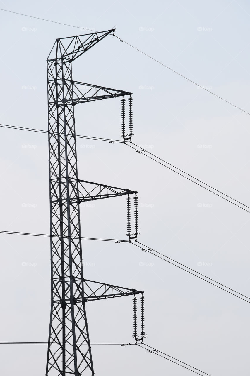 Wire, Voltage, Electricity, Power, Steel