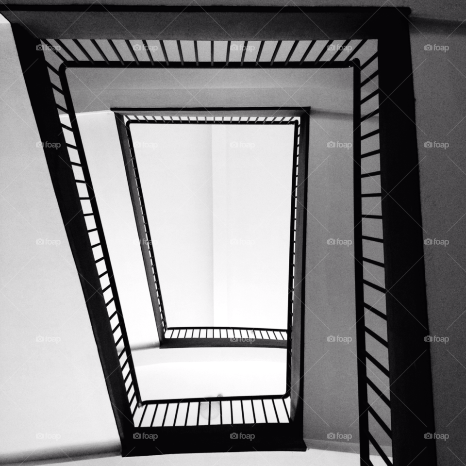 Low angle view of a staircase