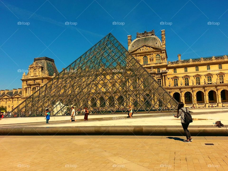 the Louvre