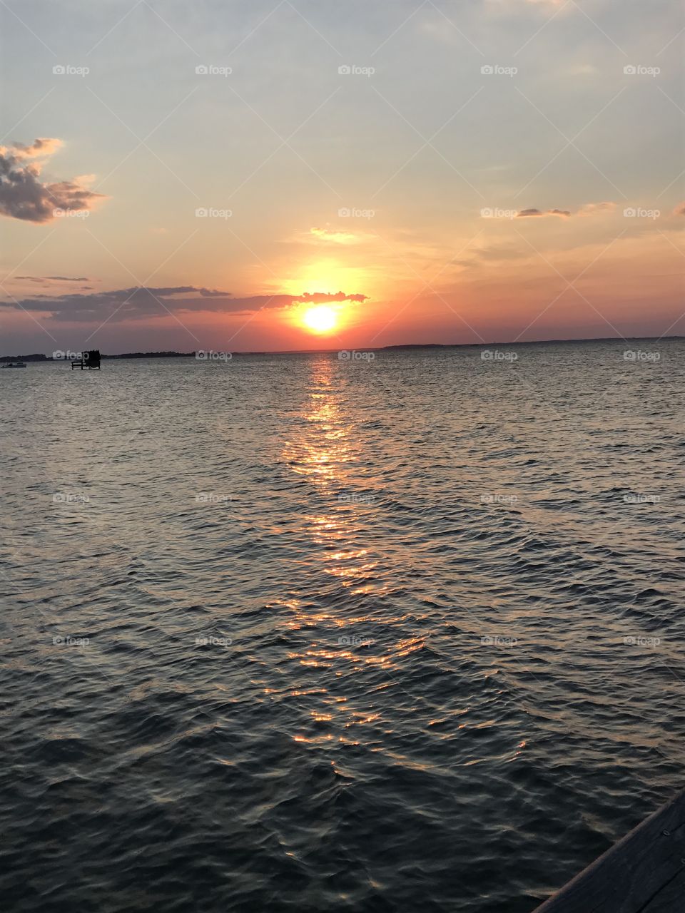 Chesapeake bay sunrise