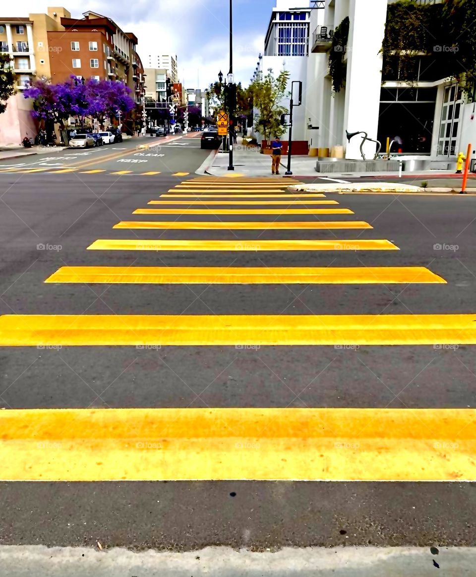 Cross walk San Diego 