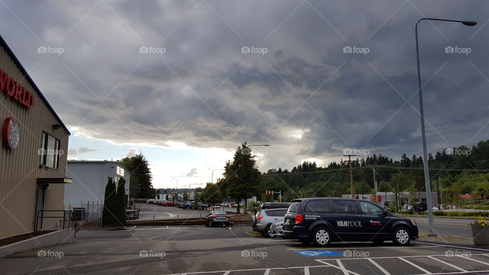 storm clouds