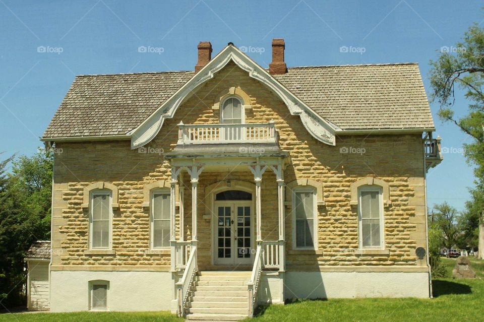 Mueller-Schmidt House - Home of Stone in Dodge City, Kansas