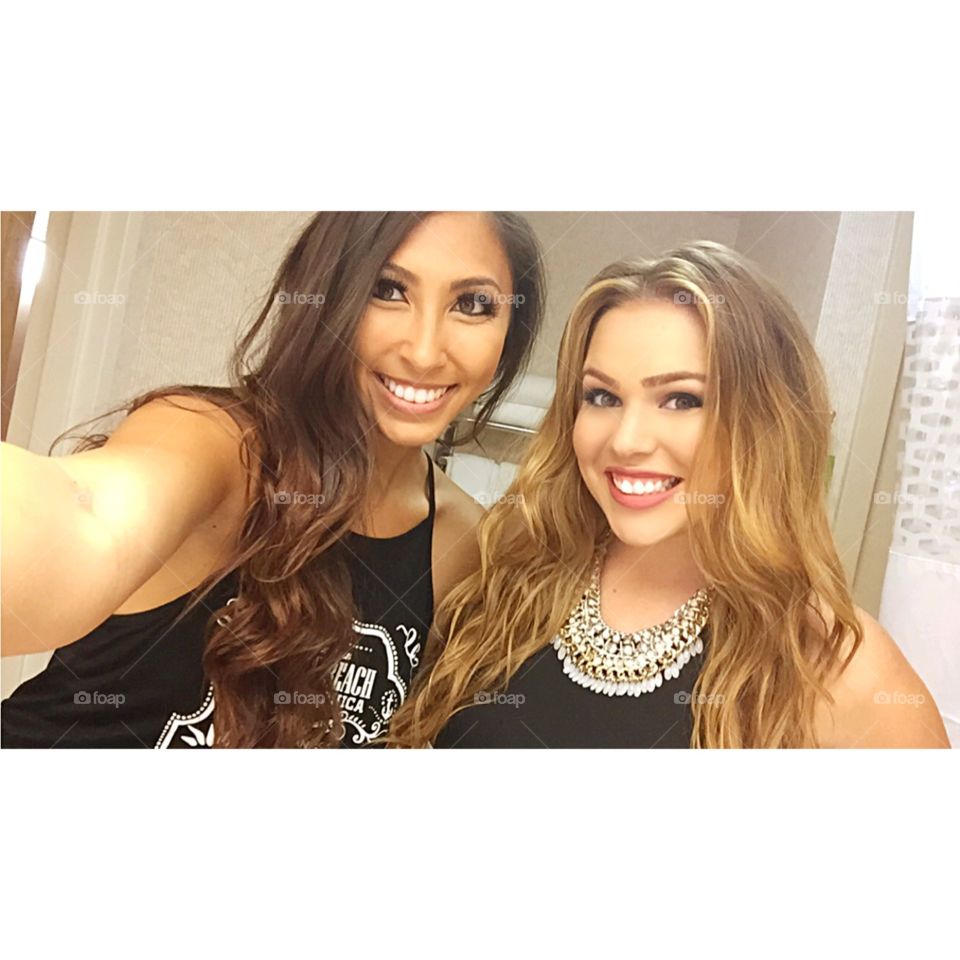 Us-ie. Ready for a night out 