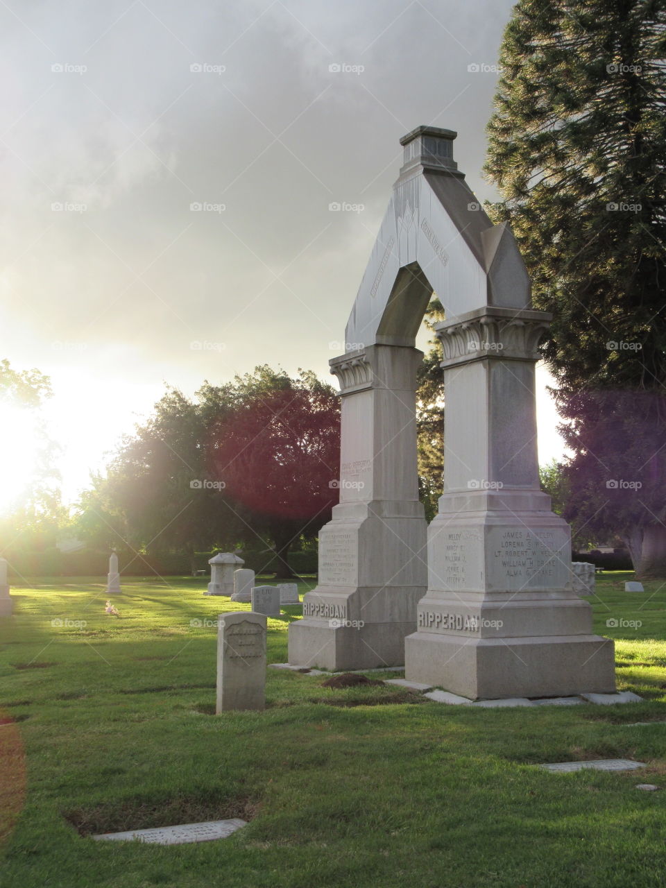 Cemetery monument