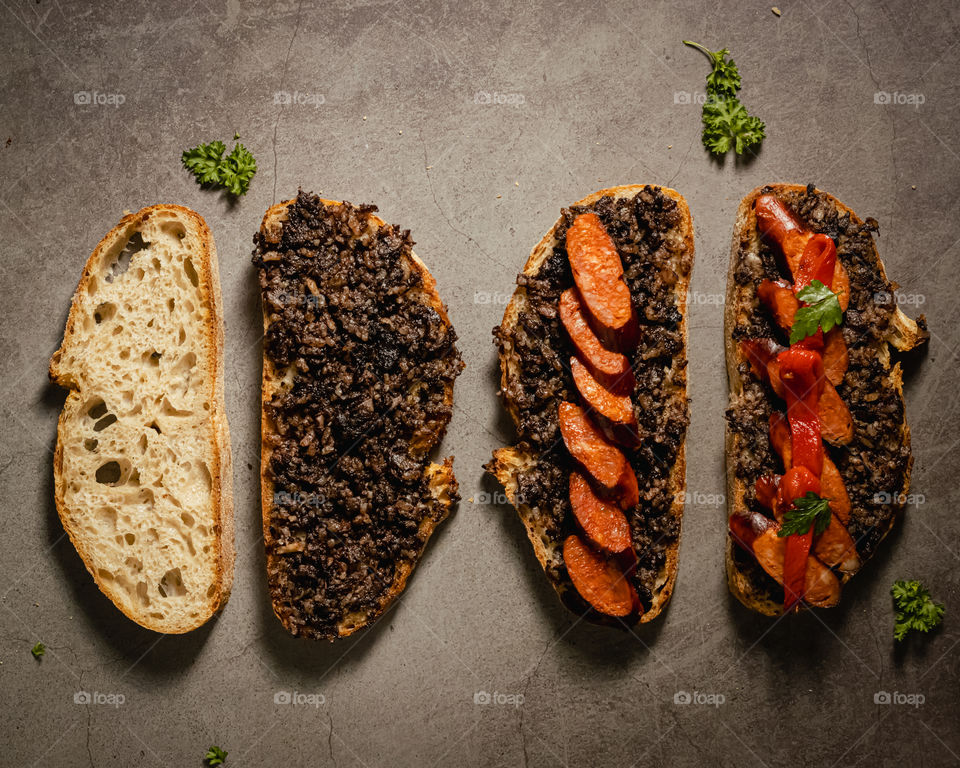 The evolution of sandwich 