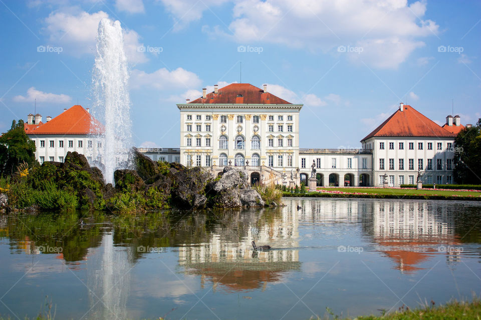 Nymphenburg palace in munich