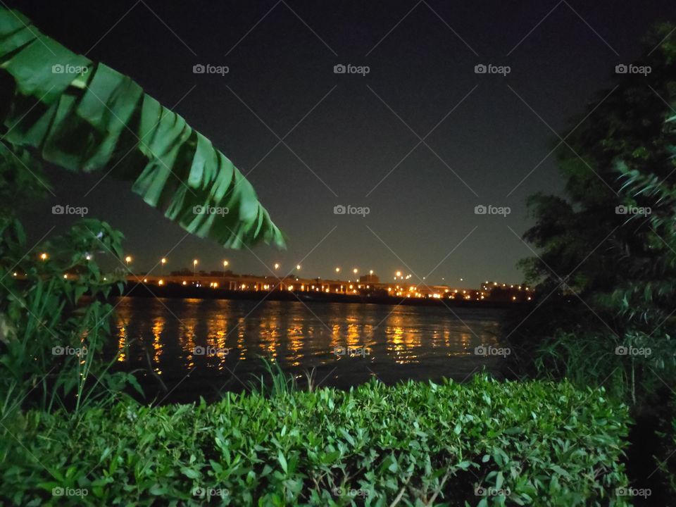 Nile River from dahab island