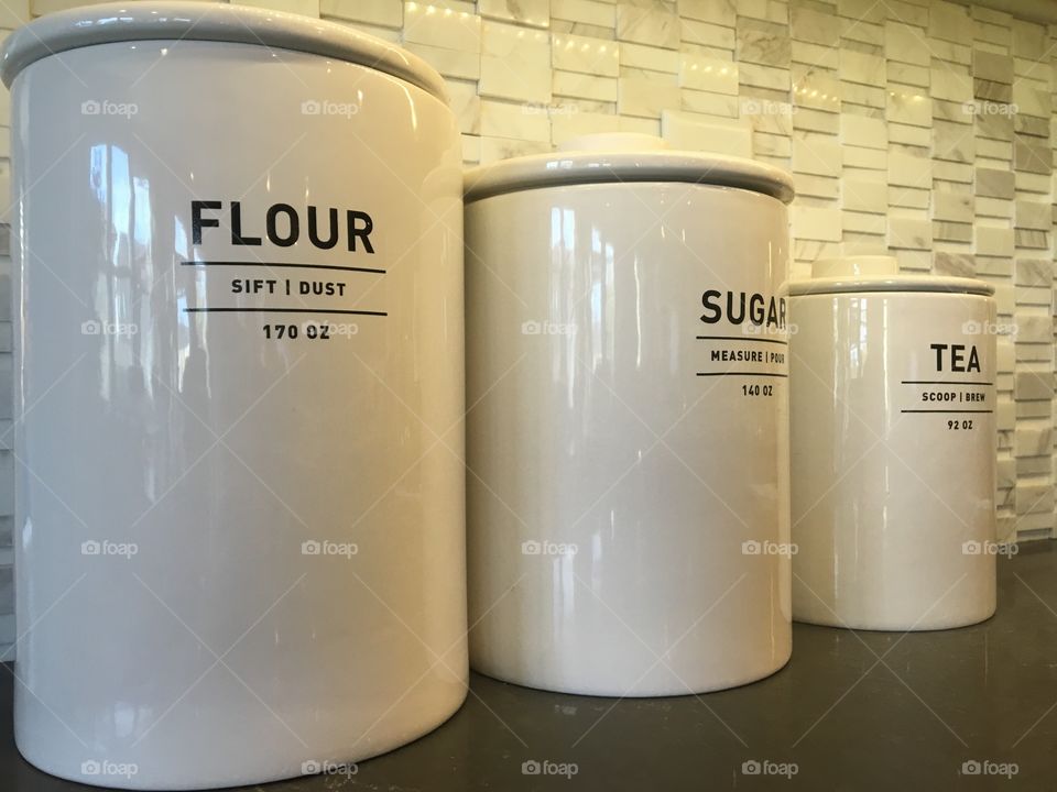 Kitchen canisters