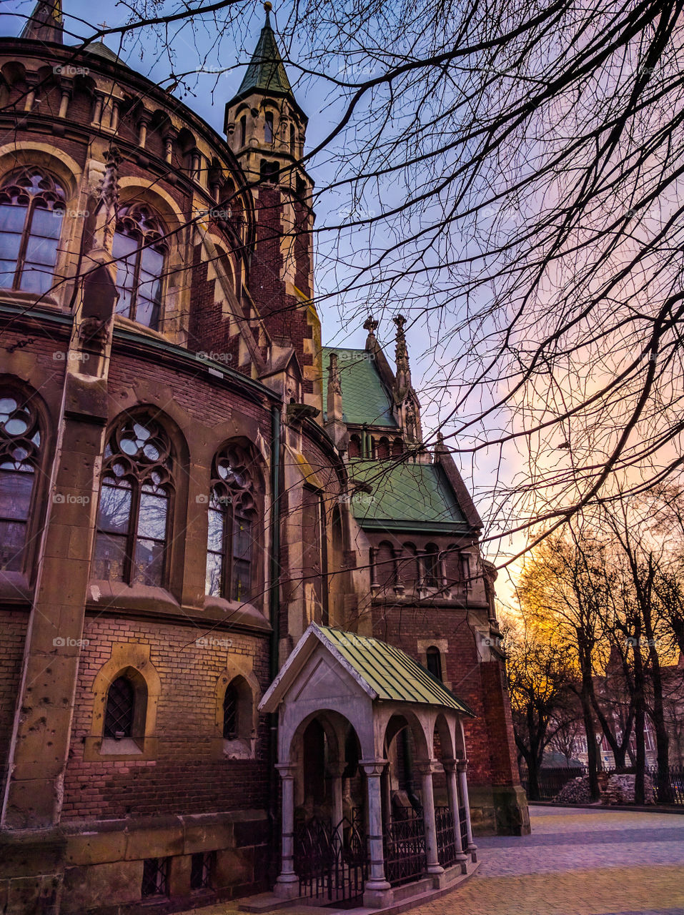 Lviv city architecture