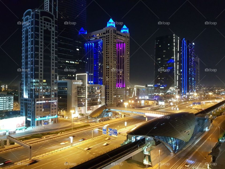 A view in Dubai