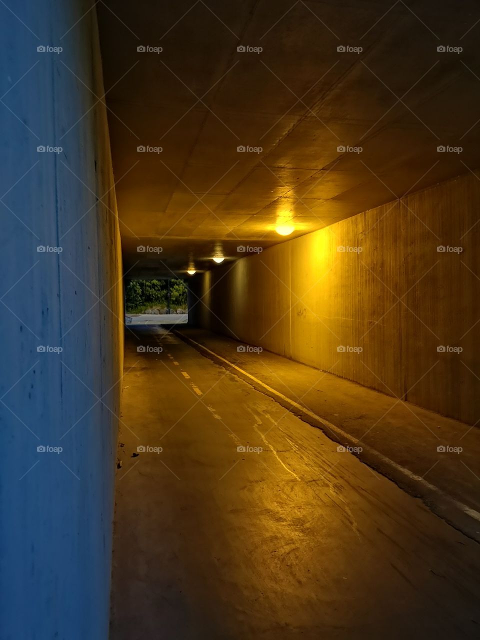 A nice underpass from my midnight walk