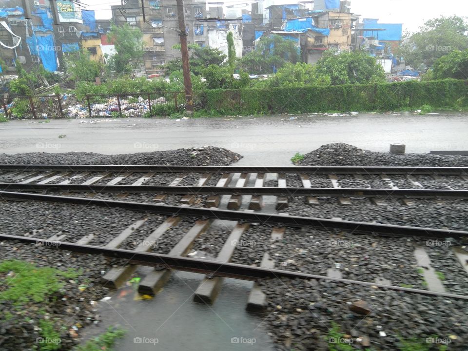 Mumbai flooded India heavy rain