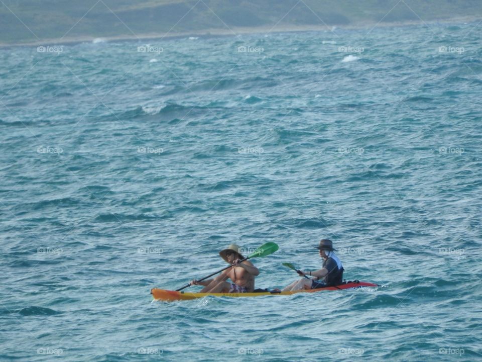 water kayaking 