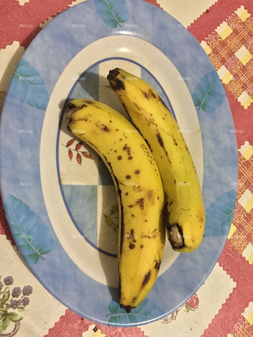 Two banana at morning