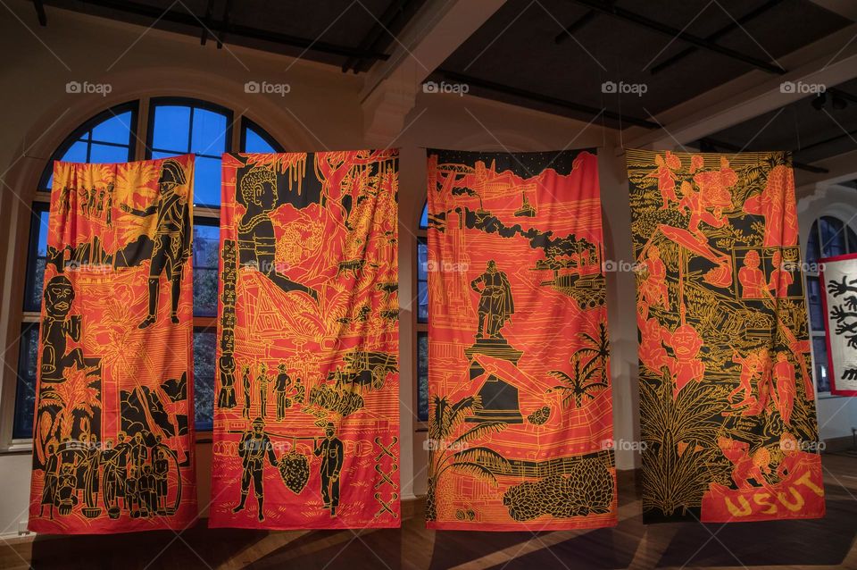 Artwork Max Kisman At The Worldmuseum At Amsterdam The Netherlands 19-5-2024