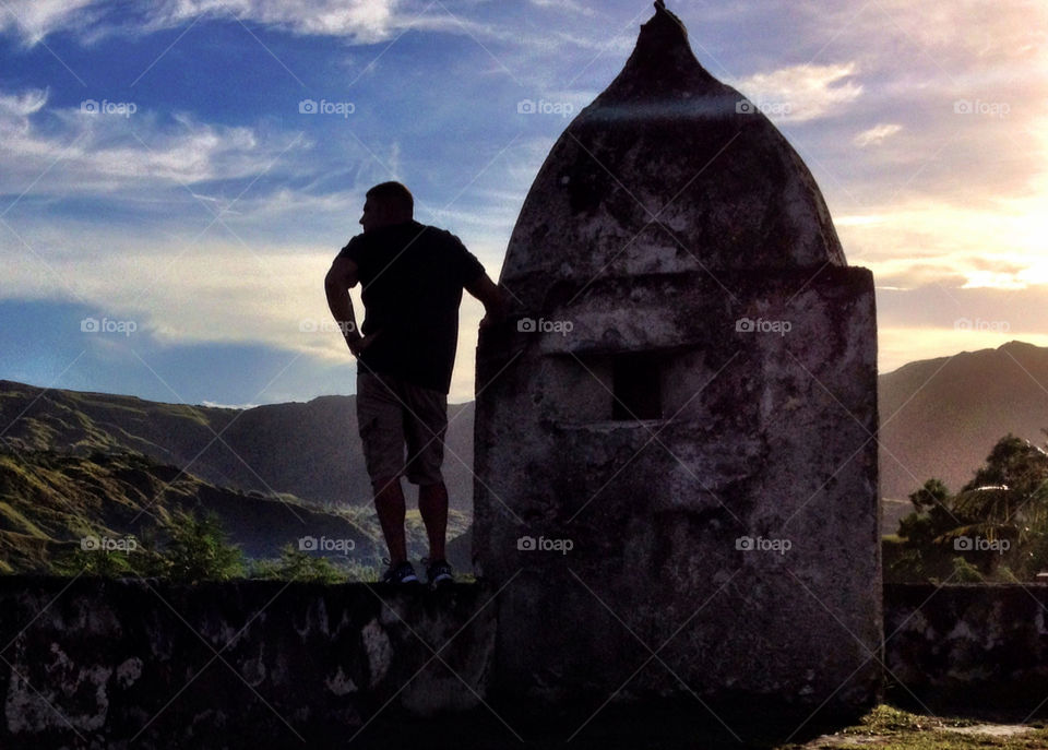 Watching the sunrise