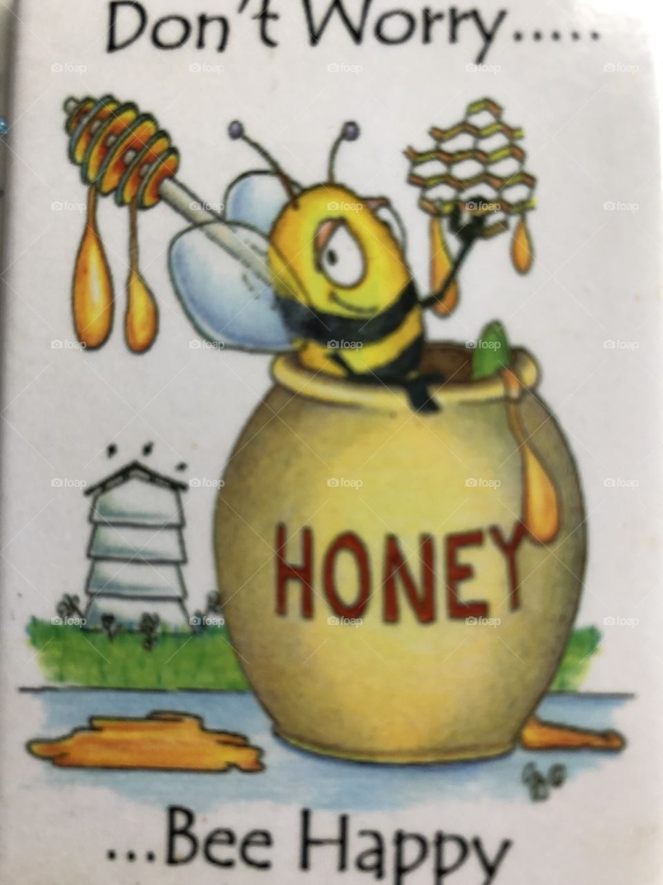 Cartoons honey bee