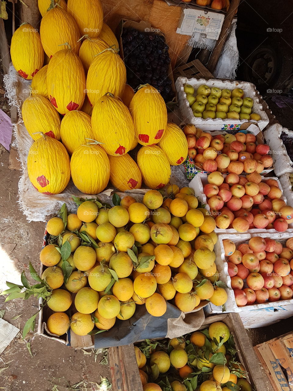 vegetable market fruit