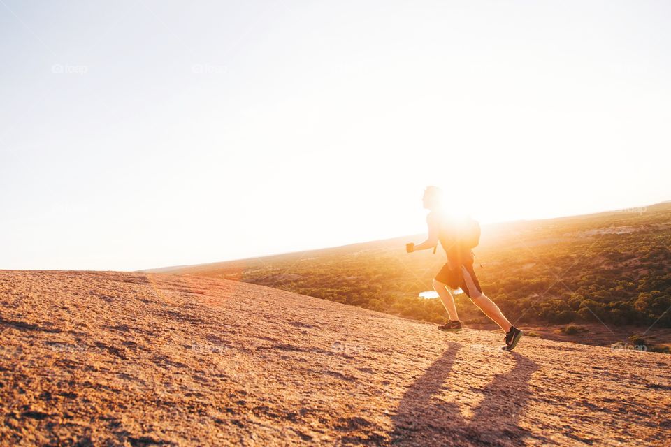 Sunset hike. 