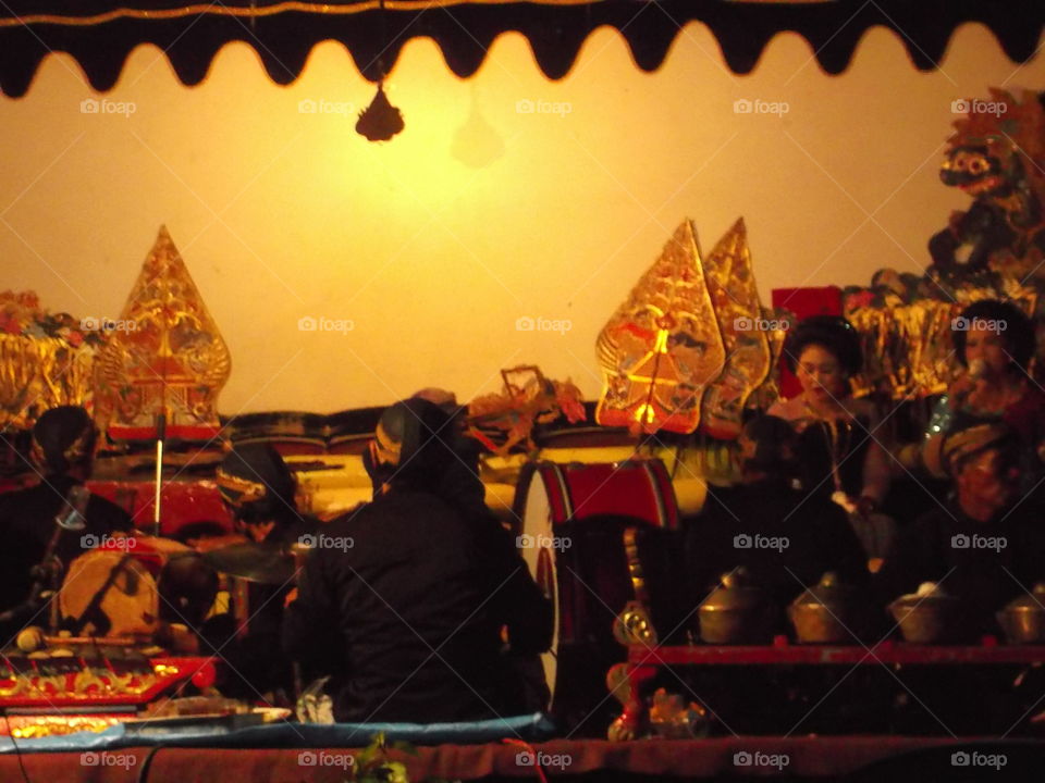 puppet show performance in indonesia