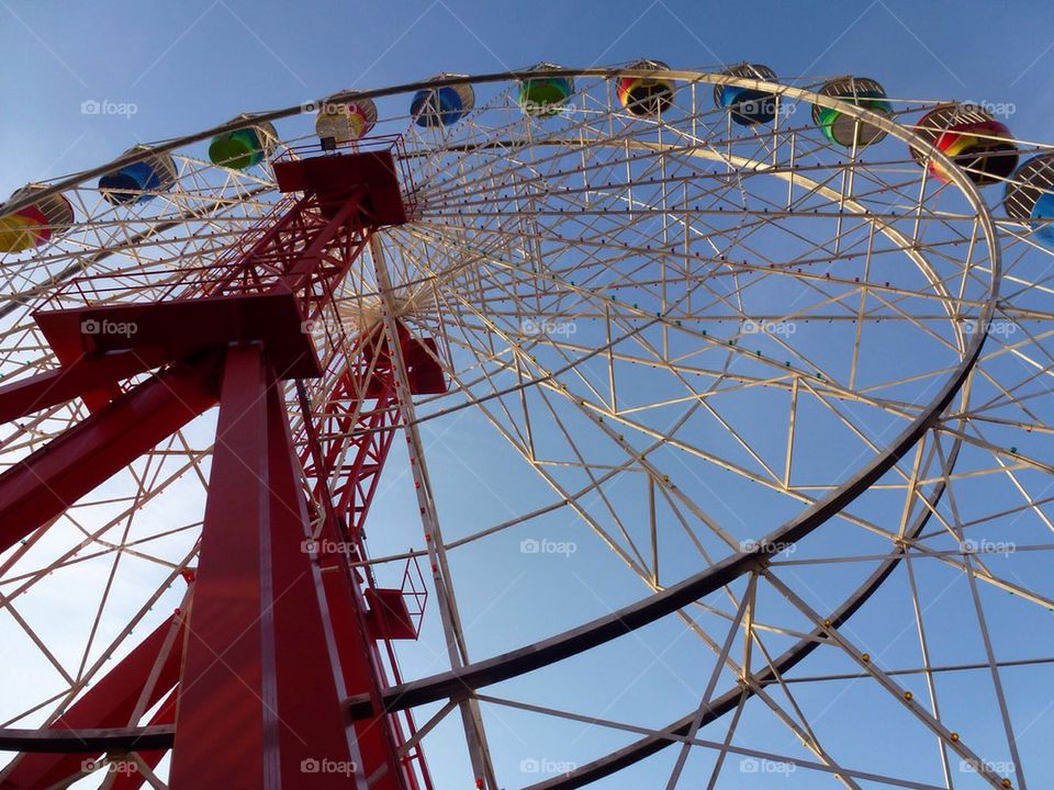 Luna park Ferris wheel, Sydney Australia 