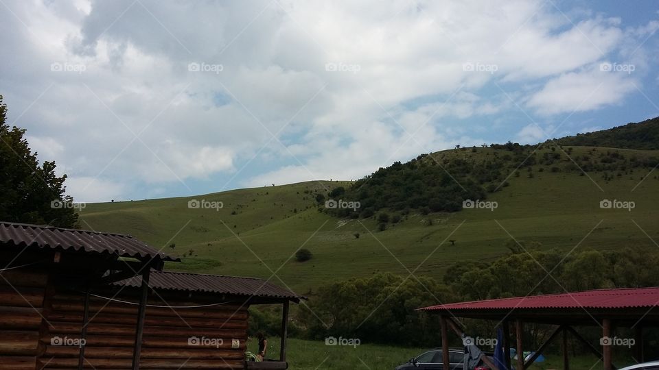 Valley in Transilvania