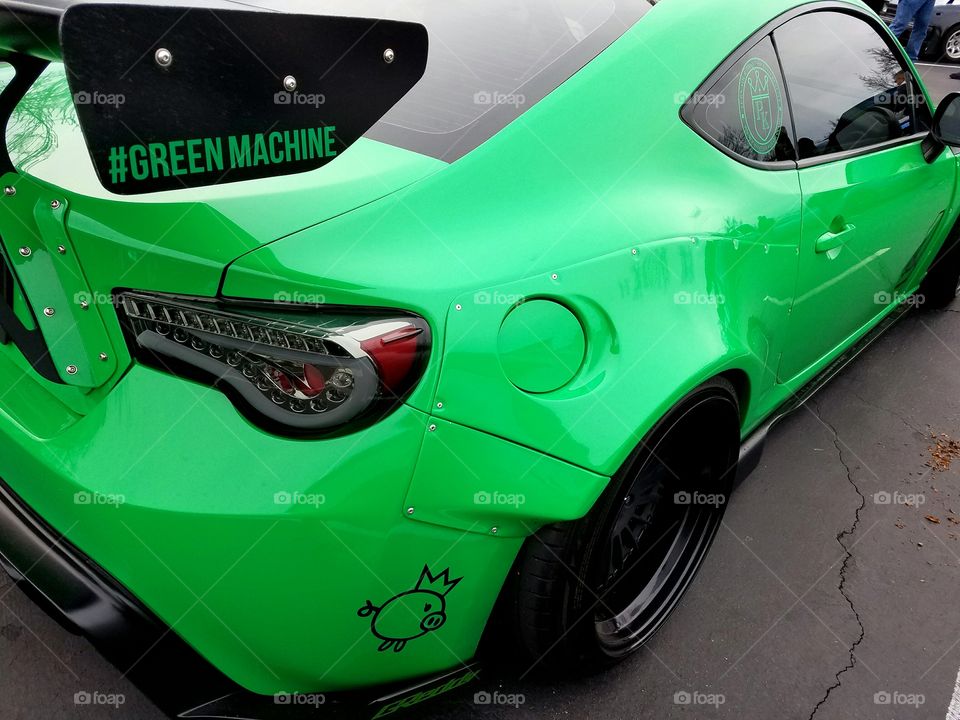 green Toyota