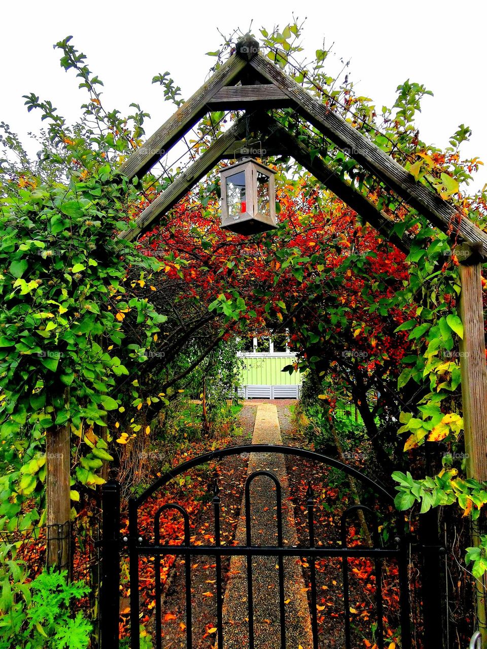 Entrance to the garden