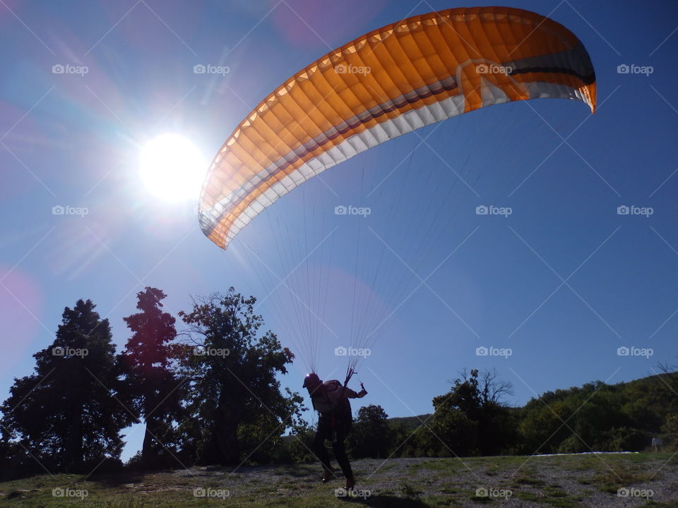 Paragliding