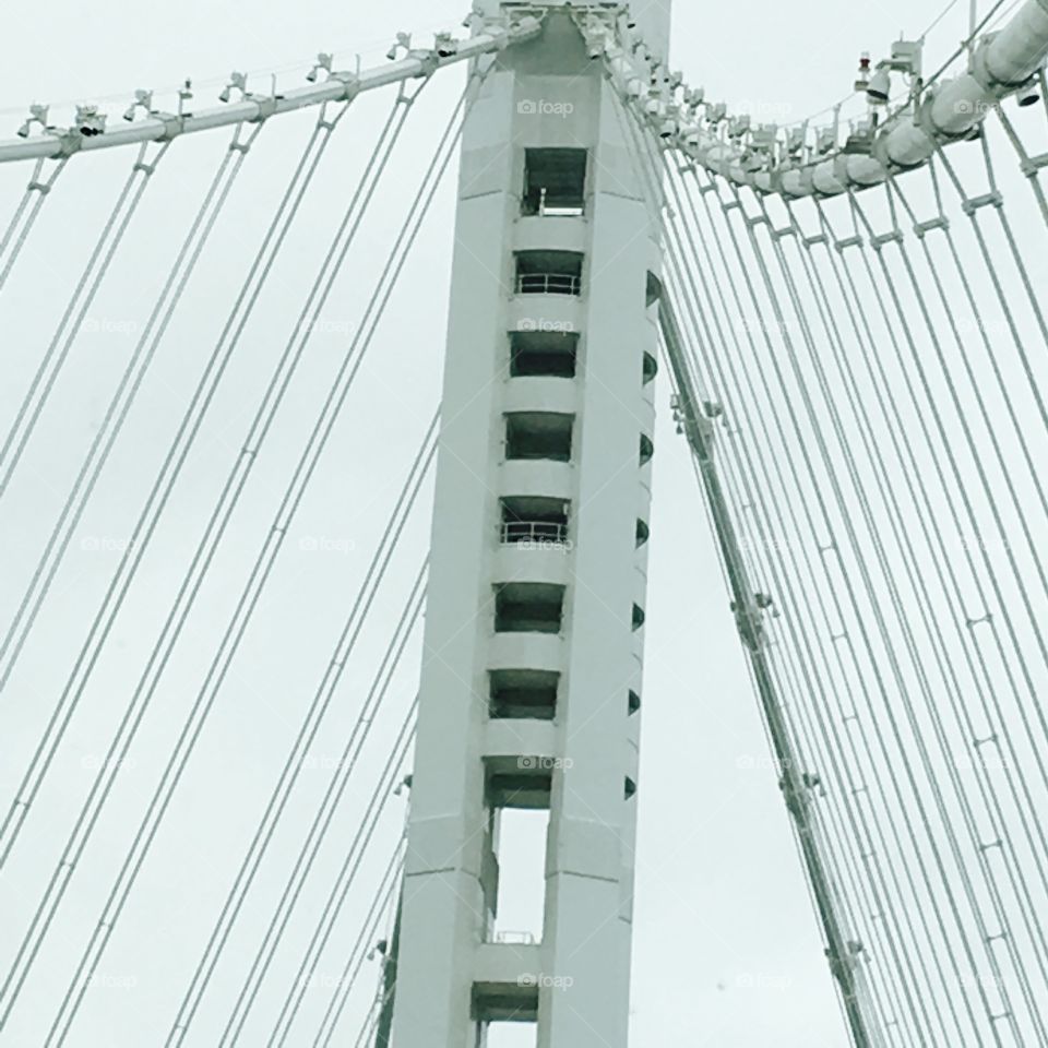 Bay Bridge structure 