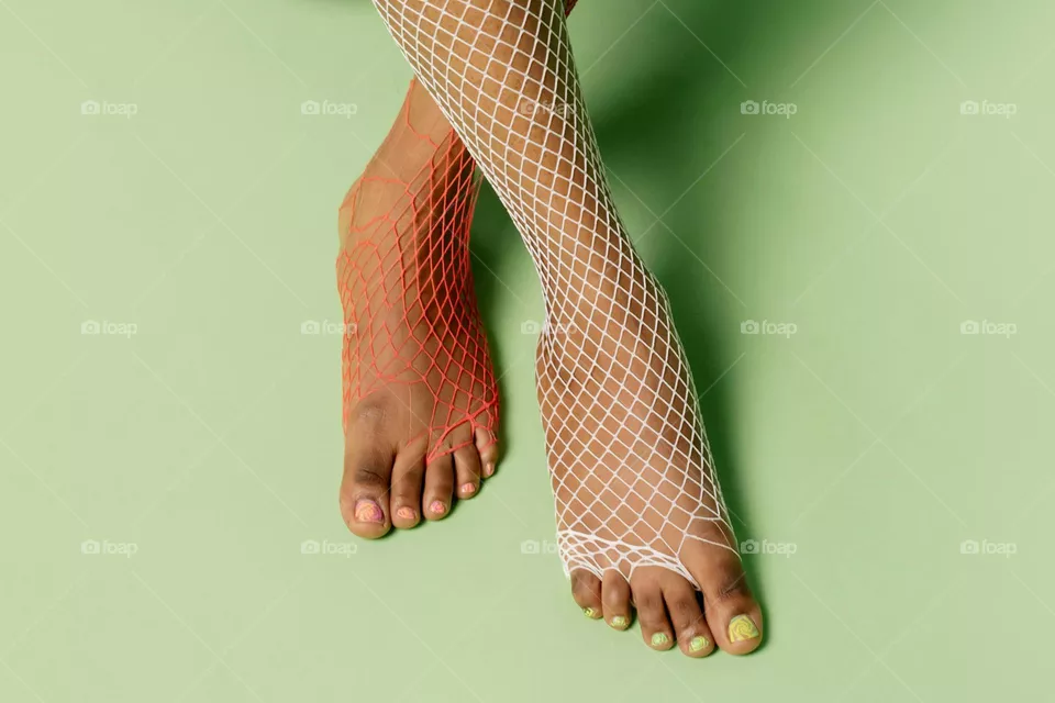 Feet and socks