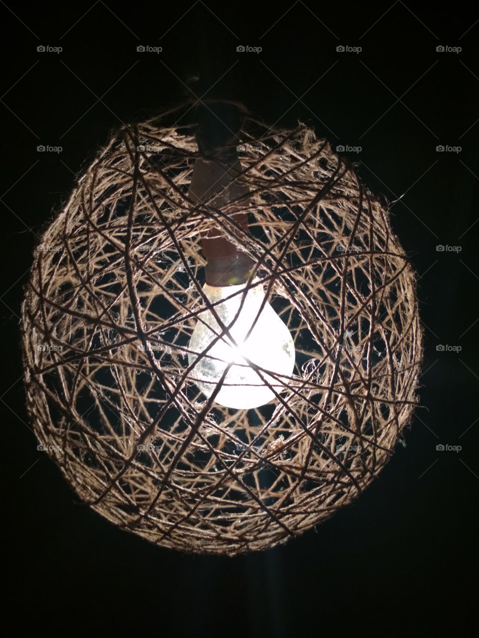 bulb in a cage