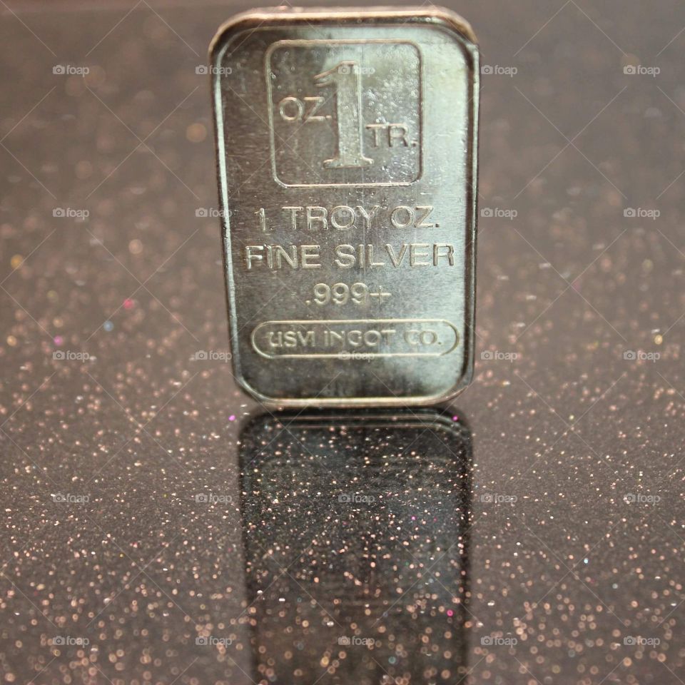 One of the rarest silver bars in existence. USVI .999 pure silver.