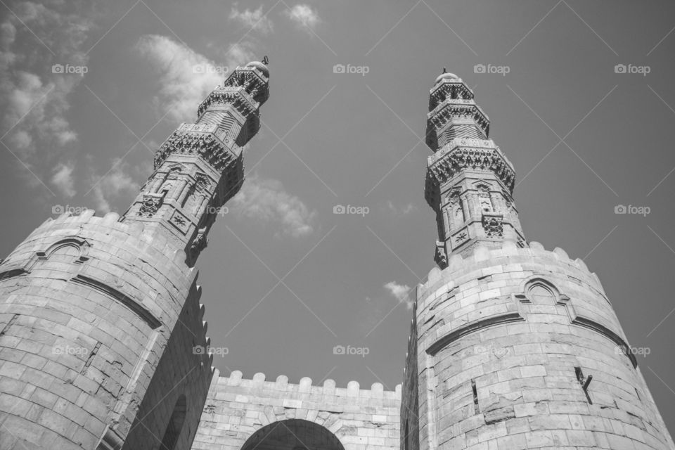 Islamic architecture, two minarets