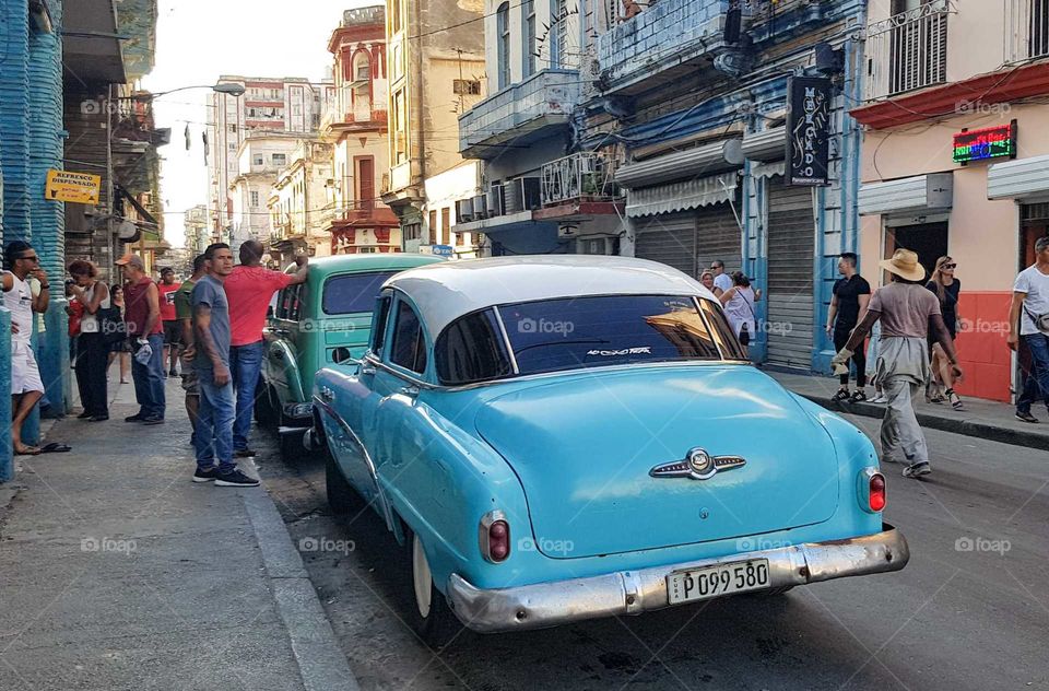 Typical street in Havana