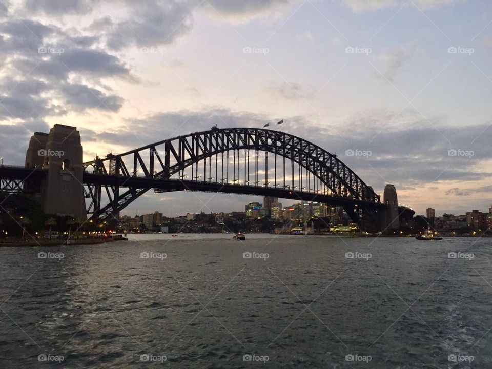 The bridge! Sydney