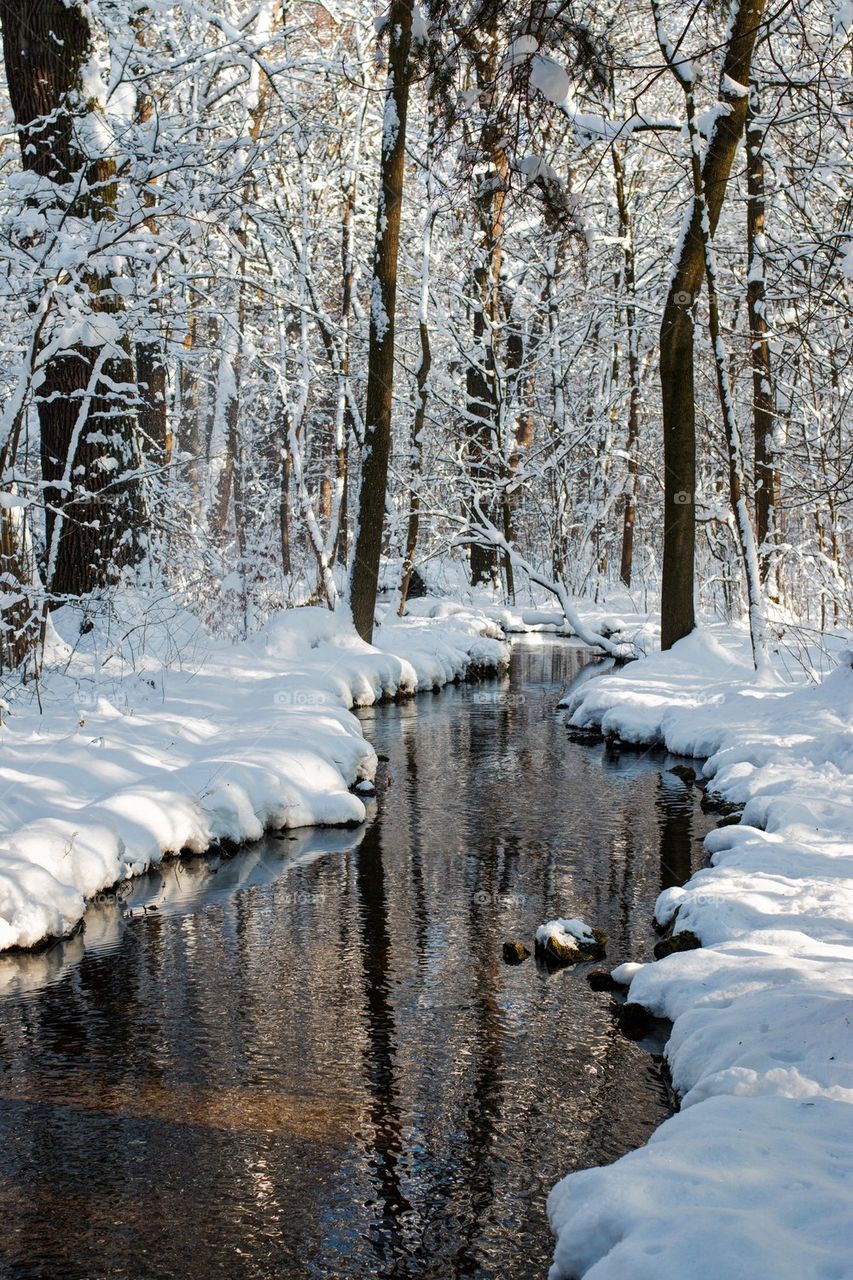 Winter wonderland in Munich 