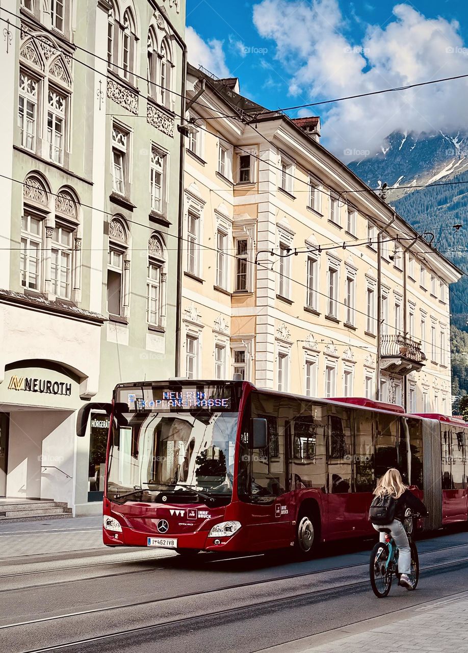 Building and transportation in Innsbruck 